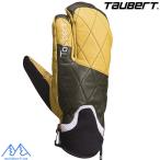 to- балка to3 палец лыжи перчатка оливковый натуральный TAUBERT FINGER3 палец s Lee кожа перчатка FINGER3 FINGER3LE-ON