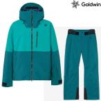  goldwin одежда для лыжников Goldwin G-Sector Hooded Jacket + G-Engineered Regular Pants BJ голубой коралл G14302-G34353R-BJ