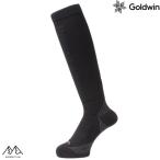 goldwin лыжи носки ножны Lee Fit winter поддержка гольфы черный GOLDWIN Winter Support High Socks C3fit Black GC24394-BK