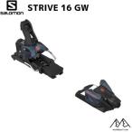  Salomon крепления SALOMON STRIVE 16 GW Peacock Iridessent черный / голубой L47038800