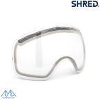 shu красный защитные очки запасной линзы прозрачный Exe mplifai изменение линзы SHRED EXEMPLIFY DOUBLE LENS CLEAR LEEXEMD23