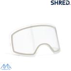shu красный защитные очки запасной линзы прозрачный simplifai изменение линзы SHRED SIMPLIFY DOUBLE LENS CLEAR LESIMJD25