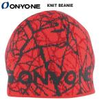  Onyone вязаная шапка красный ONYONE KNIT BEANIE RED ONA92012-055