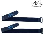 MSP пряжка лыжи ремешок черный голубой 2 шт. комплект SSTP-BL