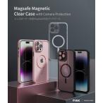 国内正規品 miak ミアック iPhone 13 (6.1インチ) レンズガード一体型MagSafe対応クリアケース 硬度9Hのガラスフィルム製