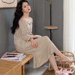  неглиже лето короткий рукав One-piece одноцветный flair неглиже удобный mo Dahl длинный длина неглиже Nitro -p салон одежда пижама женский часть магазин надеты 
