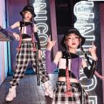  Корея ребенок одежда HIPHOP весна осень Jazz Dance Kids танцевальный костюм hip-hop девочка stage костюм jazz тренировка надеты верх и низ в комплекте группа одежда юбка 