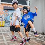  танцевальный костюм hip-hop мужчина девочка Корея HIPHOP верх и низ в комплекте Kids танцевальный костюм ребенок одежда отвечающий .. stage костюм jazz спортивная форма тренировка надеты 