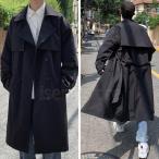  новый продукт тренчкот мужской большой Silhouette свободно длинное пальто мужской Пальто Честерфилд осень предмет внешний большой размер одноцветный бизнес пальто 