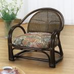 ショッピングラタン 籐の椅子 ラタンチェア 座椅子 籐椅子 籐家具 ラタン家具 アームチェア ロータイプ TK100 (250913)(IE)