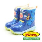 それいけ！アンパンマン AP WC033E ベビー キッズ 冬用 スノーブーツ 子供用 防寒 防水 防滑 ブルー キャラクター 13.0-15.0cm