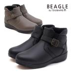 ショッピングスパイク ビーグル レディース ウィンター ショートブーツ BL4501 ブラック チャコールグレー 黒 茶 5E 4cm防水 幅広 防滑 ガラス繊維 ピンスパイク サイドジップ 4501WP