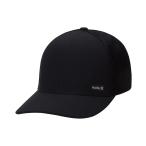 Hurley メンズ リーグ H2O-Dri スナップバック ベースボールキャップ, ブラックメッシュ, One Size Free Size