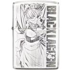 ブラックラグーン Zippo ロベルタ 銀サテン古美 中