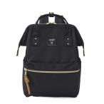[アネロ] 口金 リュック (R)/A4 口金/撥水/多収納/PC収納 CROSS BOTTLE ATB0193Z ブラック