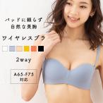 ＼在庫一掃 アウトレット／ ノンワイヤー ブラ シームレス ブラジャー 下着 30代 40代 Tシャツブラ 響きにくい 痛くない ストレスフリー 自然盛り mude