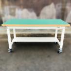  не использовался )SAKAE/ Sakae свободный тип с роликами . средний количество верстак W1500×D750×H740mm