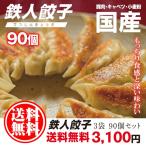 ショッピング餃子 送料無料 むぎくらの餃子 鉄人餃子90個セット（30個）×3袋　奈良餃子 ぎょうざ 冷凍ぎょうざ 冷凍餃子 ポイント消費 お取り寄せ 国産