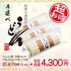 麦坐 国産小麦粉仕込 手延べうどん 