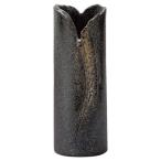 ショッピング花瓶 花瓶 窯肌金彩 長  1-2569　信楽焼花入