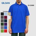  рубашка-поло мужской короткий рукав одноцветный Golf одежда спорт толстый женский накладывающийся надеты движение хлопок 6.5 унция ( GILDAN /giru Dan ) G3800