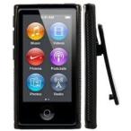 【液晶保護フィルム付き】Apple iPod nano 7 ケース カバー TPU Clip Case (ベルトクリップ付き) アイポッドナノ 2012年 第7世代 iPod nano 7th