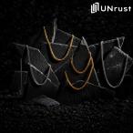 UNrust Anne последний магнитное колье KiHeiki разделение плоский 150mT 53cm Gold серебряный 2 поверхность 6 поверхность UN301