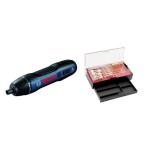 当店オリジナル 40psc先端パーツキットセット ボッシュ コードレスドライバー BOSCH GO 充電式 電動ドライバー