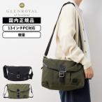  стандартный товар Glenn Royal GLENROYAL сумка сумка на плечо FLAP SHOULDER BAG мужской женский плечо .. легкий большая вместимость посещение школы ходить на работу бренд 13 дюймовый PC