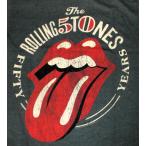 ローリング ストーンズ Tシャツ Rolling Stones 50周年 ヘザーチャコール 正規品 ロックTシャツ バンドＴシャツ