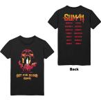 サム41 Tシャツ SUM41 OUT FOR BLOOD 正規品 ロックTシャツ