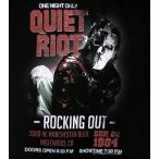 クワイエット ライオット Tシャツ Quiet Riot ROCKING OUT 正規品 ロックTシャツ バンドTシャツ