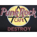 パンク ロック カフェ Tシャツ Punk Rock Cafe ハードロックカフェ パロディ ロックTシャツ バンドＴシャツ