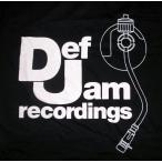 Def Jam Tシャツ デフ ジャム レコーディングス LOGO & STYLUS 黒 正規品