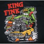 ラット フィンク Tシャツ Rat Fink King Fink 黒 正規品