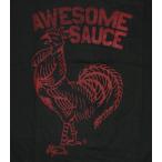 シラチャー ソース Tシャツ Sriracha Sauce AWESOME SAUCE ROOSTER 正規品 スリラチャ 企業ロゴ