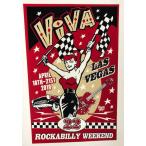ビヴァ ラス ベガス Viva Las Vegas Vol.22 シルクスクリーン ポスター Vince Ray! ビバ ラスベガス