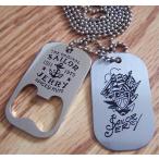 セーラー ジェリー ドッグ タグ Sailor Jerry Dog Tag 栓抜き ネックレス