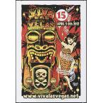 ビヴァ ラス ベガス Viva Las Vegas Vol.15 シルクスクリーン ポスター Vince Ray! ビバ ラスベガス