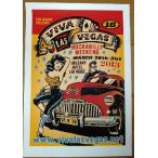 ビヴァ ラス ベガス シルクスクリーン ポスター Viva Las Vegas Vol.16 Vince Ray!