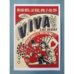 ビヴァ ラスベガス Vol.17 シルクスクリーン ポスター Viva Las Vegas Vince Ray!