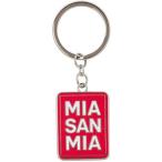 【BAY10】29562【国内未発売】バイエルンミュンヘン オフィシャルグッズ  キーホルダー Mia San Mia チップ付き【サッカー/ブンデスリーガ/Bayern Munchen/キー