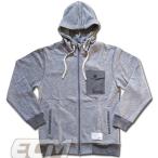 【SALE35%OFF】【GS018】GRANDE OLD TYPE-A スウェットジップパーカー グレーｘグレー【グランデ/サッカー/フットサル/サポーター】