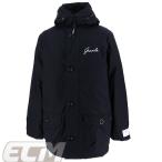 【SALE25%OFF】【GS018】GRANDE ファイバーダウンフードジャケット ブラック【サッカー/フットサル/グランデ/アウター/サポーター/ダウンジャケット】