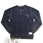 【SALE35%OFF】【GS018】GRANDE OLD TYPE-A スウェットクルートップ ネイビーｘグレー【グランデ/サッカー/フットサル/サポーター】
