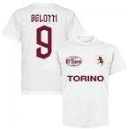 【予約RET06】RE-TAKE トリノ Team 9番 ベロッティ Ｔシャツ ホワイト【サッカー/Torino/Belotti/セリエＡ】ネコポス対応可能