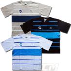 【SALE40%OFF】【GOL2022SS】Goleador GD081 天竺ボーダープリント 切替オーバーTシャツ【ゴレアドール/フットサル/トレーニング/サッカー】ネコポス対応可能