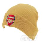 [ECM25][ внутренний не продажа ] arsenal официальный gana-z кафф Beanie Gold [ вязаная шапка / Premiere League /Arsenal/ шляпа /CAP/ футбол /. дешево ..]K430