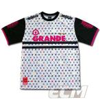 【SALE35%OFF】【GS018】GRANDE モノグラムプラクティスシャツ ホワイト【グランデ/サッカー/フットサル/サポーター/トレーニング】GRN2015SS 9311