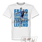 【予約RET01】RE-TAKE ファビオ・カンナバーロ  アズーリ  レジェンドＴシャツ ホワイト【サッカー/Italy/イタリア代表/Cannavaro】ネコポス対応可能